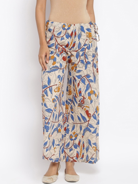 

TJORI Women Beige Printed