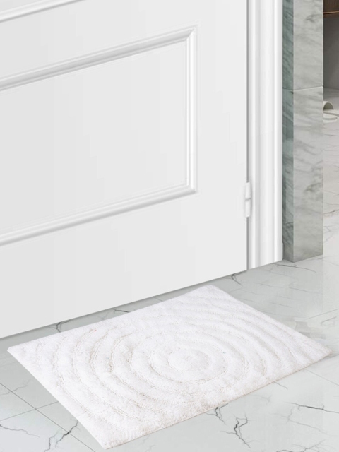 

SCENTRA HOME White Solid 250 GSM Bathmat