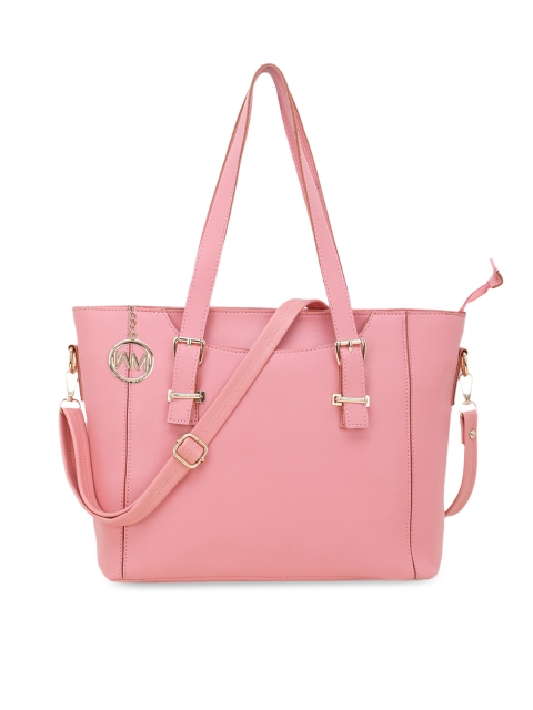 

WOMEN MARKS Pink Solid Shoulder Bag