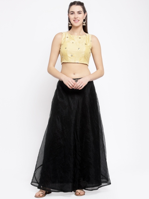 

studio rasa Black Ready to Wear Lehenga with Blouse