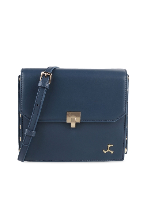 

Mochi Blue Solid Sling Bag