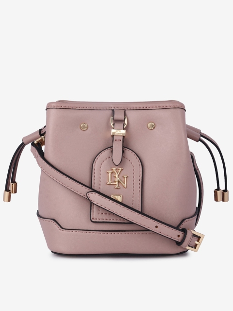

LYN Pink Solid Sling Bag