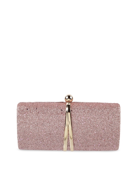 

Mochi Pink Solid Box Clutch