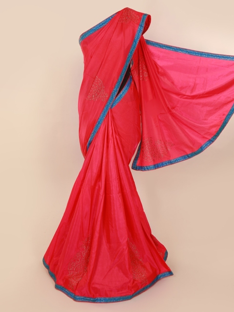 

Pothys Pink Embellished Saree
