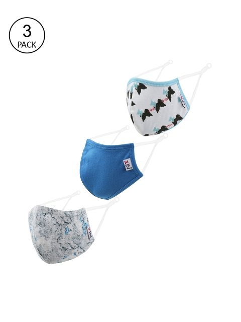 

XIN Unisex Pack Of 3 Assorted 2-Ply Reusable Cloth Masks