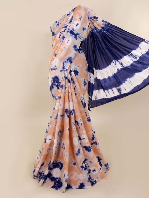 

Pothys Multicoloured Dyed Pure Cotton Saree, Multi