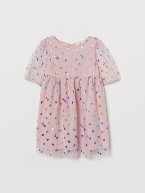 

H&M Girls Pink Shimmering Tulle Dress