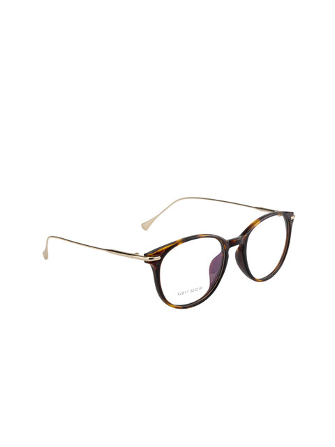 

Clark N Palmer Unisex Black & Yellow Tortoise Shell Full Rim Oval Frames CNP-X2017-C3