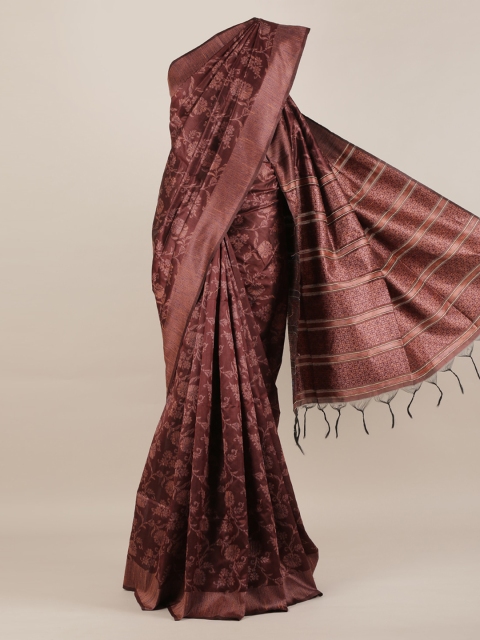 

Pothys Brown Woven Design Saree
