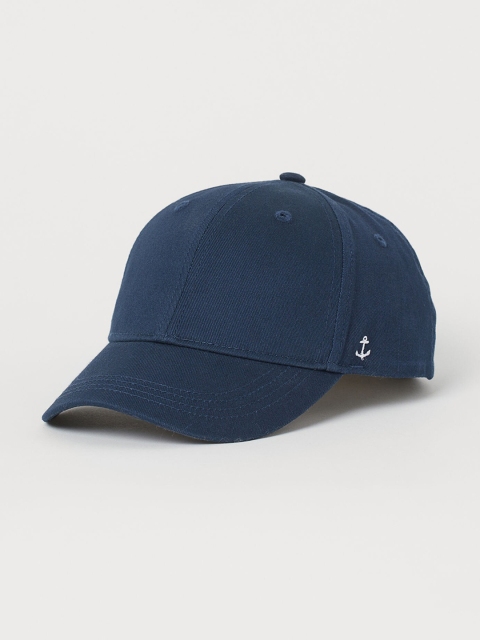 

H&M Boys Blue Solid Snapback Cap