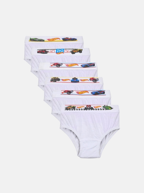 

Red Rose Boys Pack Of 6 Assorted Basic Briefs JRNO21-ASSORTED-28