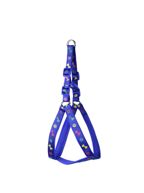 

PETS EMPIRE Blue & Pink Self Design Dog Harness