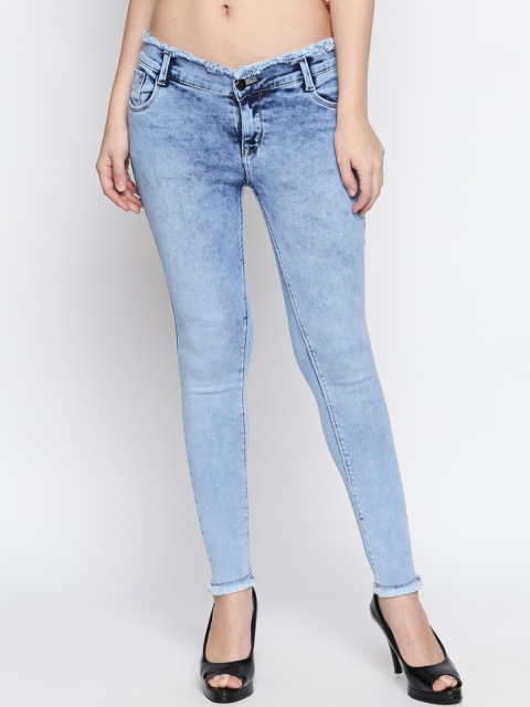 

PURPLE WATER Women Blue Slim Fit Jeans
