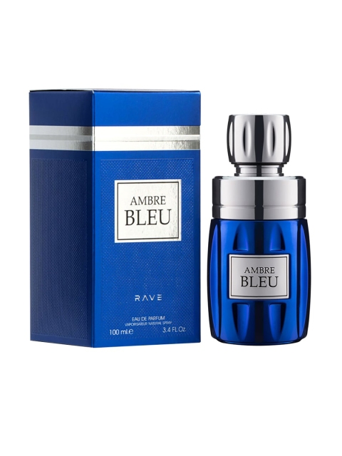 

RAVE Men AMBRE BLUE Eau De Parfum 100ml, Transparent