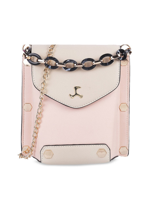 

Mochi Pink Solid Sling Bag