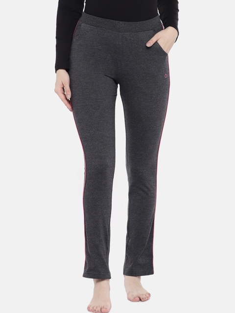 

Sweet Dreams Women Charcoal Grey Solid Lounge Pants