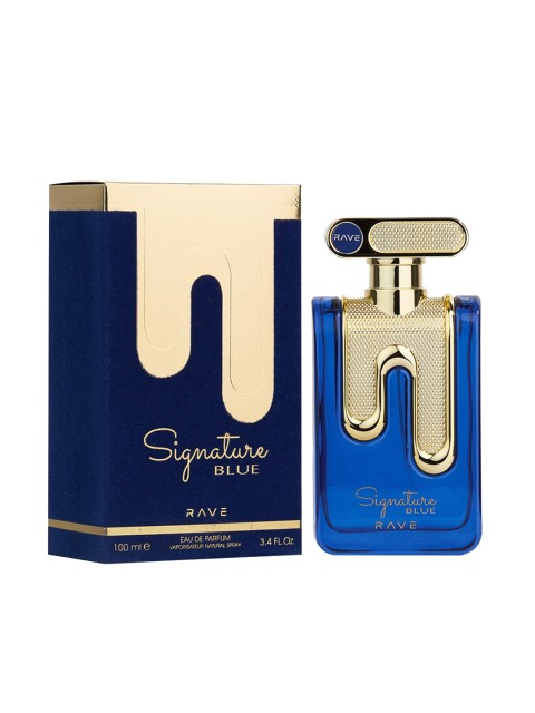 

RAVE SIGNATURE BLUE Eau De Parfume 100 ml, Transparent