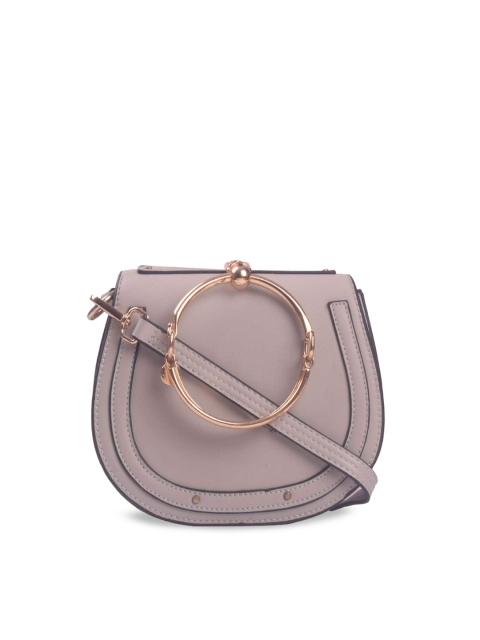 

Bagkok Grey Solid Sling Bag