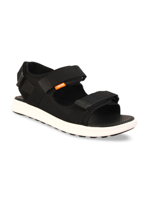 

Vento Men Black Sports Sandals