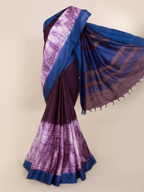 

Pothys Purple Printed Saree