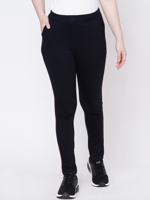 

Sweet Dreams Women Navy Blue Solid Track Pants