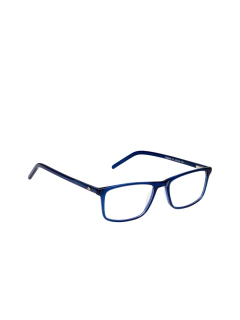

David Blake Unisex Blue Solid Full Rim Rectangle Frames N_EWDB2414