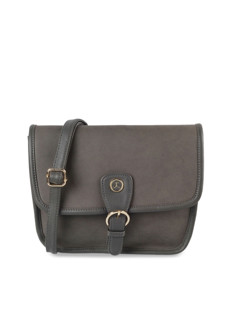 

Mochi Women Grey Solid Sling Bag