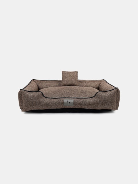 

Heads Up For Tails HUFT Nap Now Lounger Dog Bed - Coffee, Coffee brown