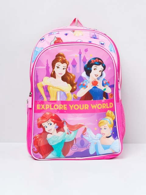 max Girls Pink Graphic Backpack