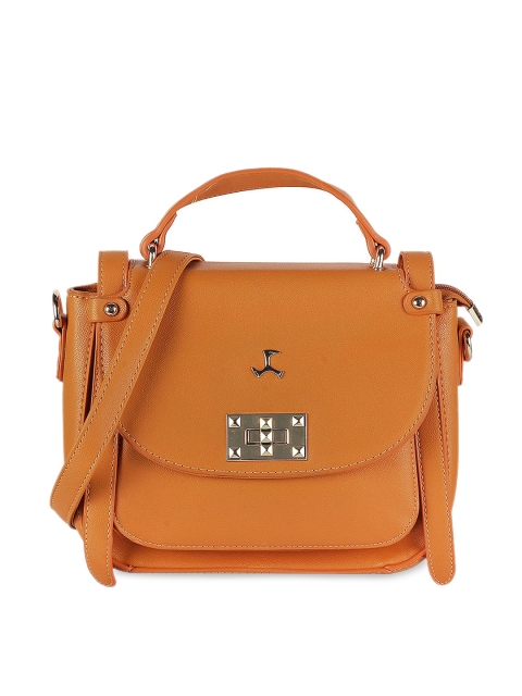 

Mochi Yellow Solid Satchel