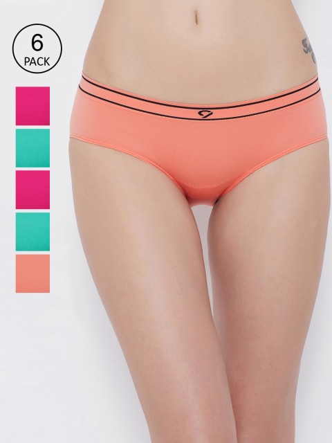 

C9 AIRWEAR Women Pack Of 6 Assorted Basic Briefs-P1155