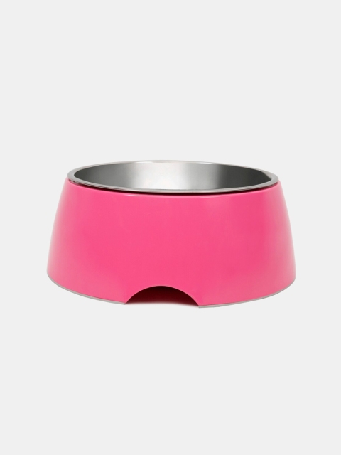 

Heads Up For Tails Pink Solid Toothsome Meal Dog Food Bowl