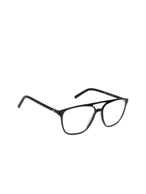 

David Blake Unisex Black Solid Full Rim Oversized Frames