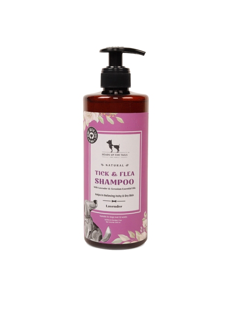 

Heads Up For Tails Unisex Coffee Brown Natural Tick & Flea Repellent Dog Shampoo