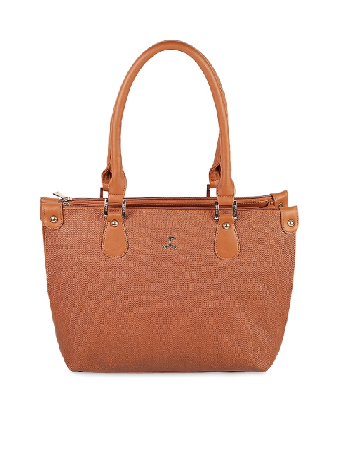 

Mochi Tan Textured Tote Bag