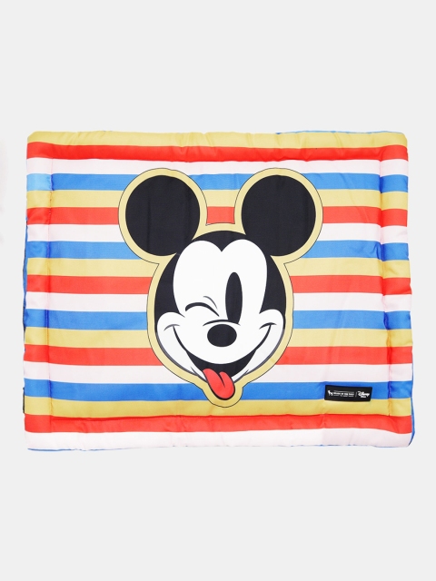 

Heads Up For Tails Red & Yellow Disney Mickey Printed Pet Mat