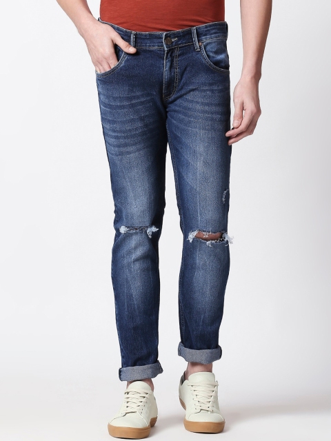 

BOLTS and BARRELS Men Blue Slim Fit Jeans