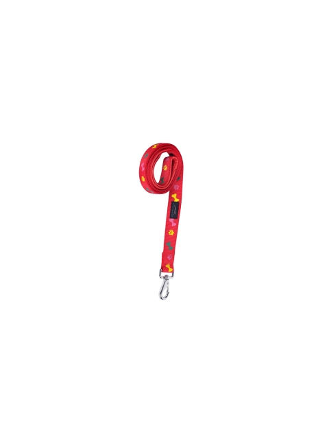 

PETS EMPIRE Red & Blue Printed Nylon Dog Training Lead