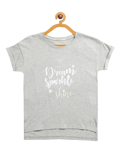 

Pepe Jeans Grey Printed Top