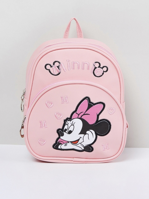 max Girls Pink Graphic Applique Backpack