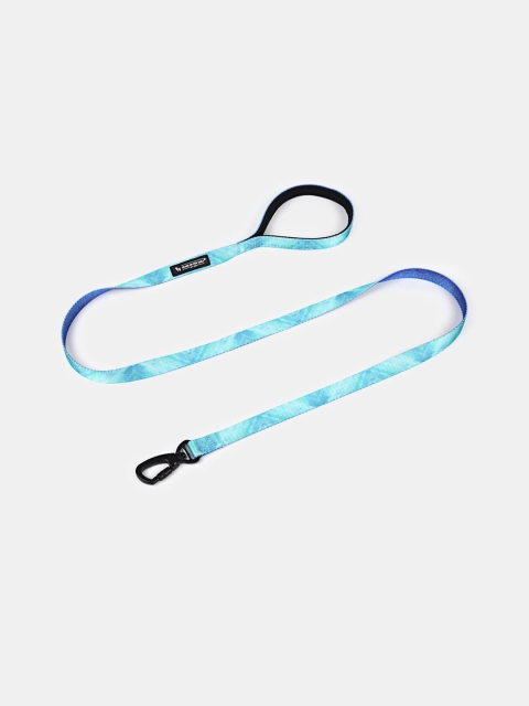 

Heads Up For Tails Turquoise Blue Self Design Summer Sky Dog Leash