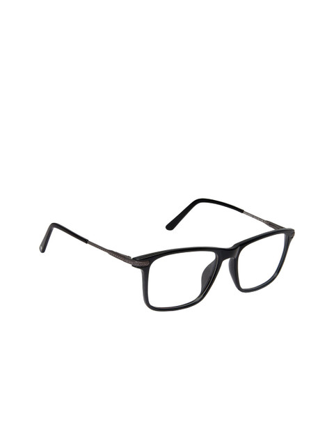 

David Blake Unisex Black Solid Full Rim Rectangle Frames N_EWDB2370