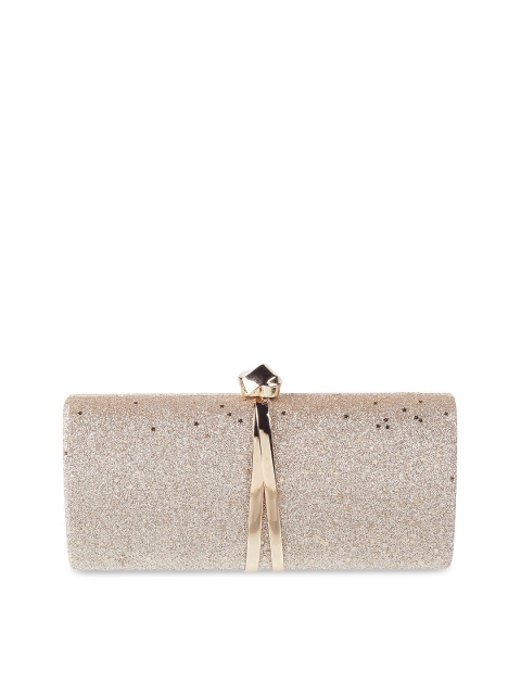 

Mochi Beige Textured Handheld Bag