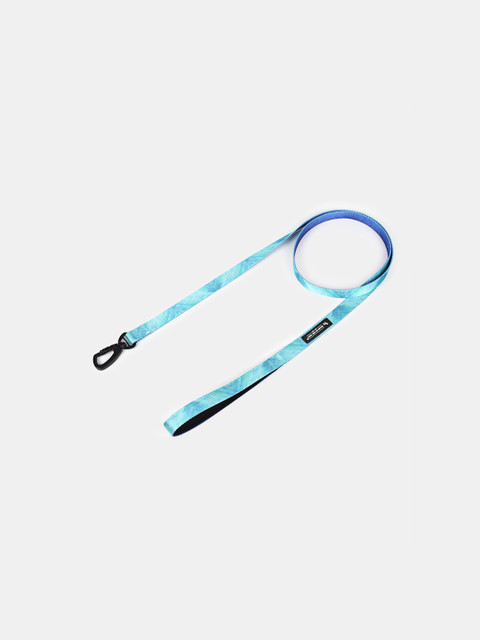 

Heads Up For Tails Turquoise Blue Self Design Summer Sky Dog Leash