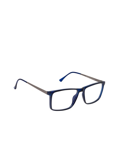 

David Blake Unisex Blue Solid Full Rim Rectangle Frames N_EWDB2381