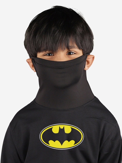 

Batman Boys Black Printed High Neck T-shirt