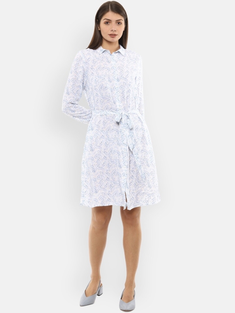 

Van Heusen Woman White Printed Shirt Dress