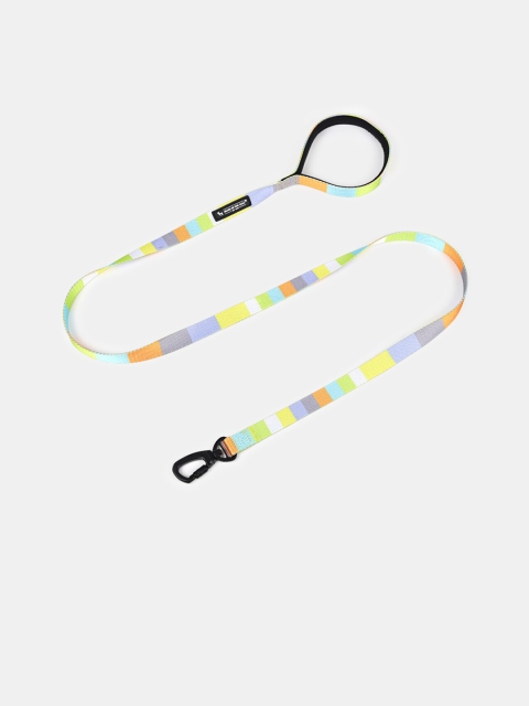 

Heads Up For Tails Orange & Yellow Self Design Rainbow Dog Leash