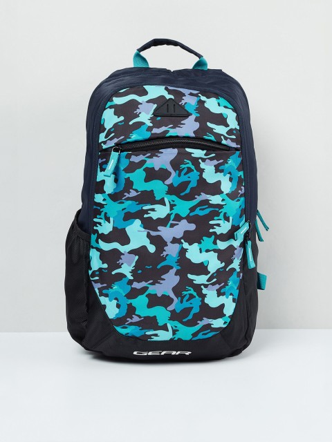 

max Boys Blue Camouflage Backpack