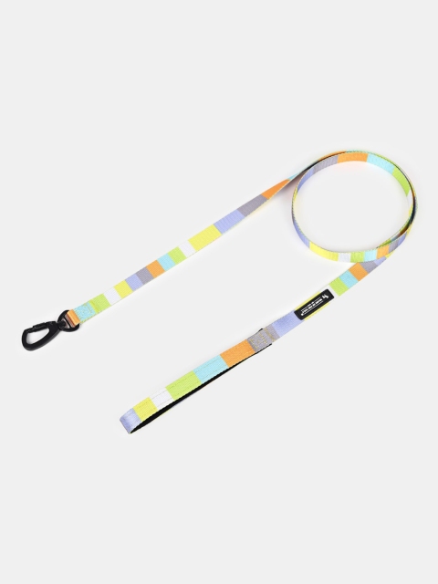 

Heads Up For Tails Yellow & Purple Self-Design Nylon Dog Training Leash